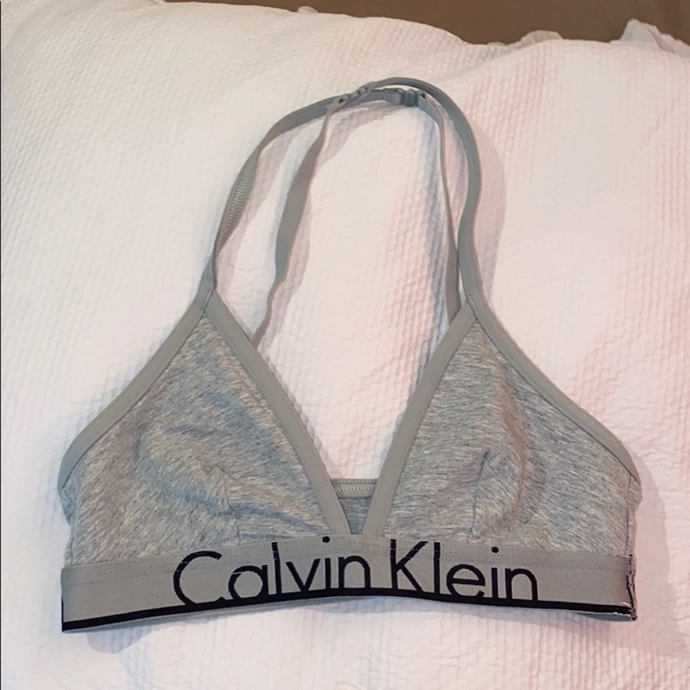 Calvin Klein triangle bra, no padding